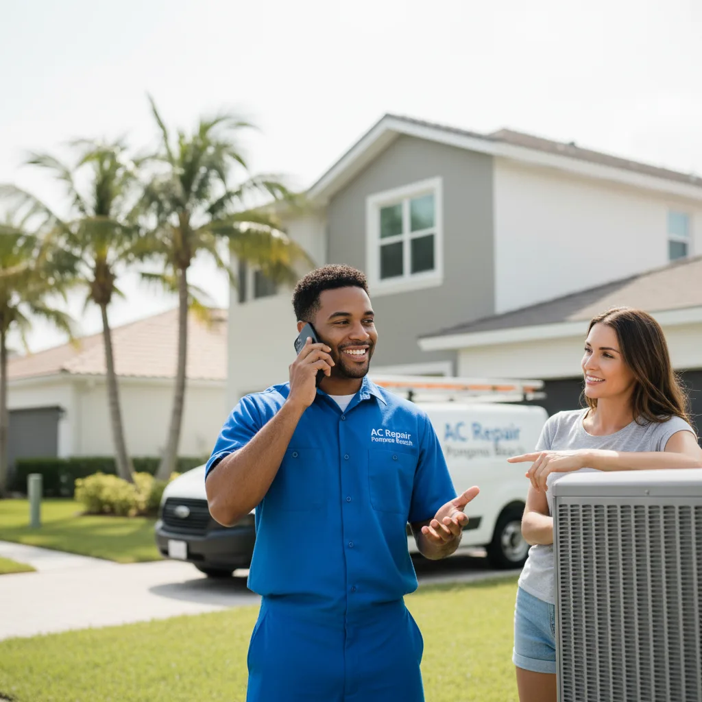AC Repair Pompano Beach customer support in Ceres